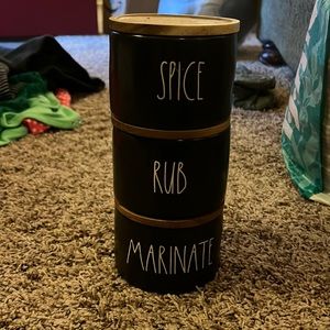 Rae Dunn spice canisters
